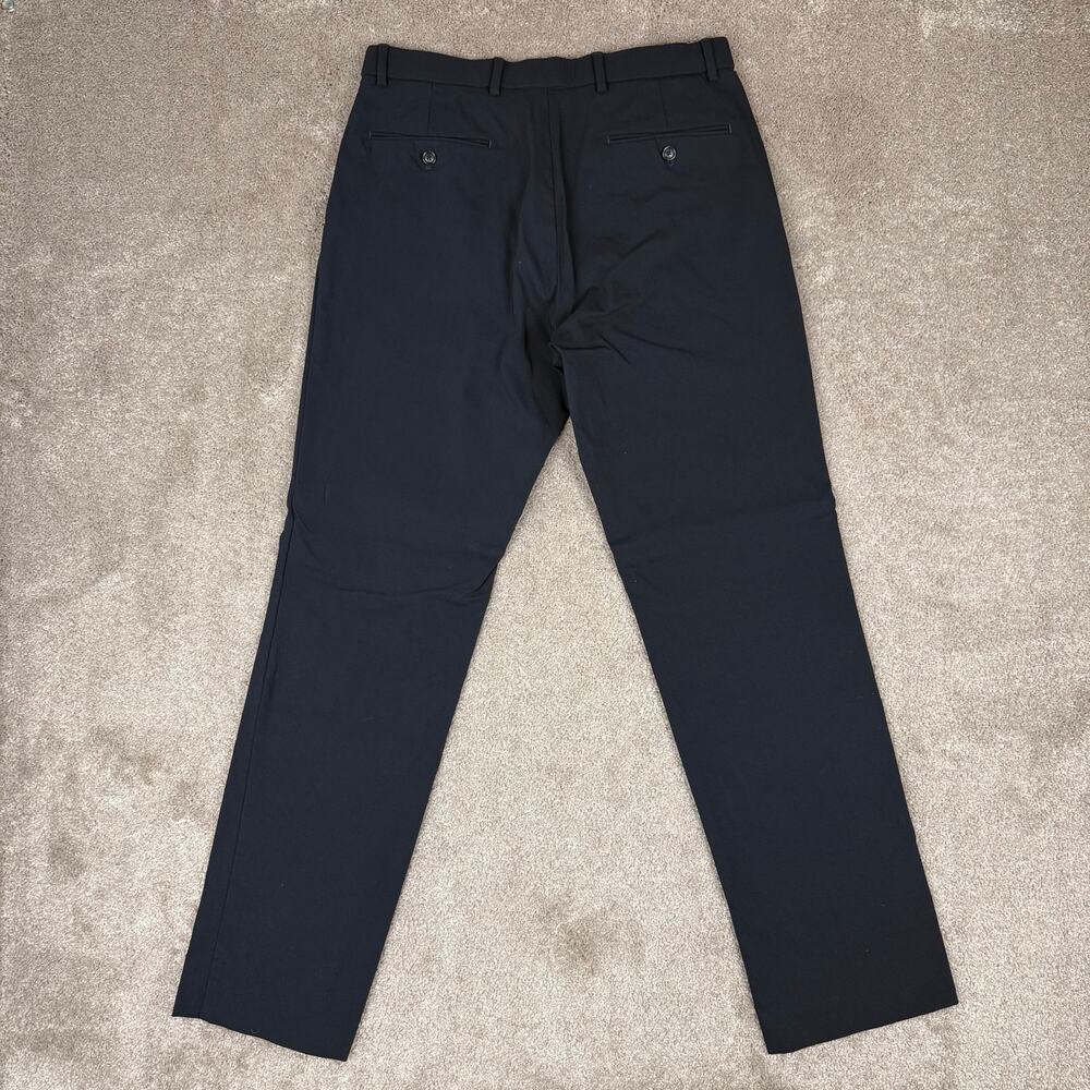 Tommy Hilfiger Navy Blue Dress Pants Size 32 Rayon Blend Formal Business Prom